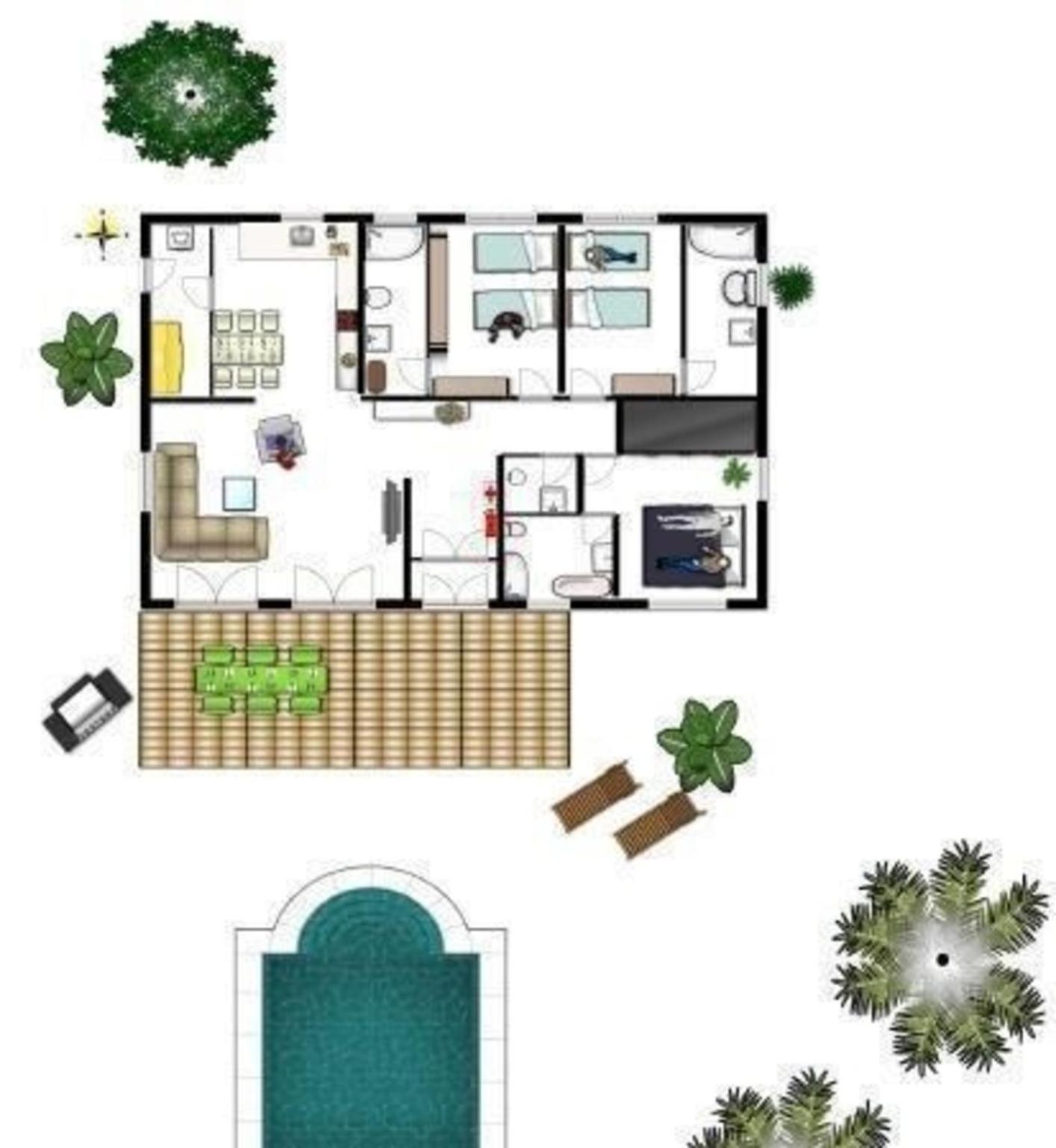 Ferienhaus Vista Mit Pool Und Garten